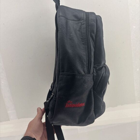 Vintage Wilson Leather Dale Earnhard Intimidator Winston Cup Champion Backpack - Picture 7 of 8